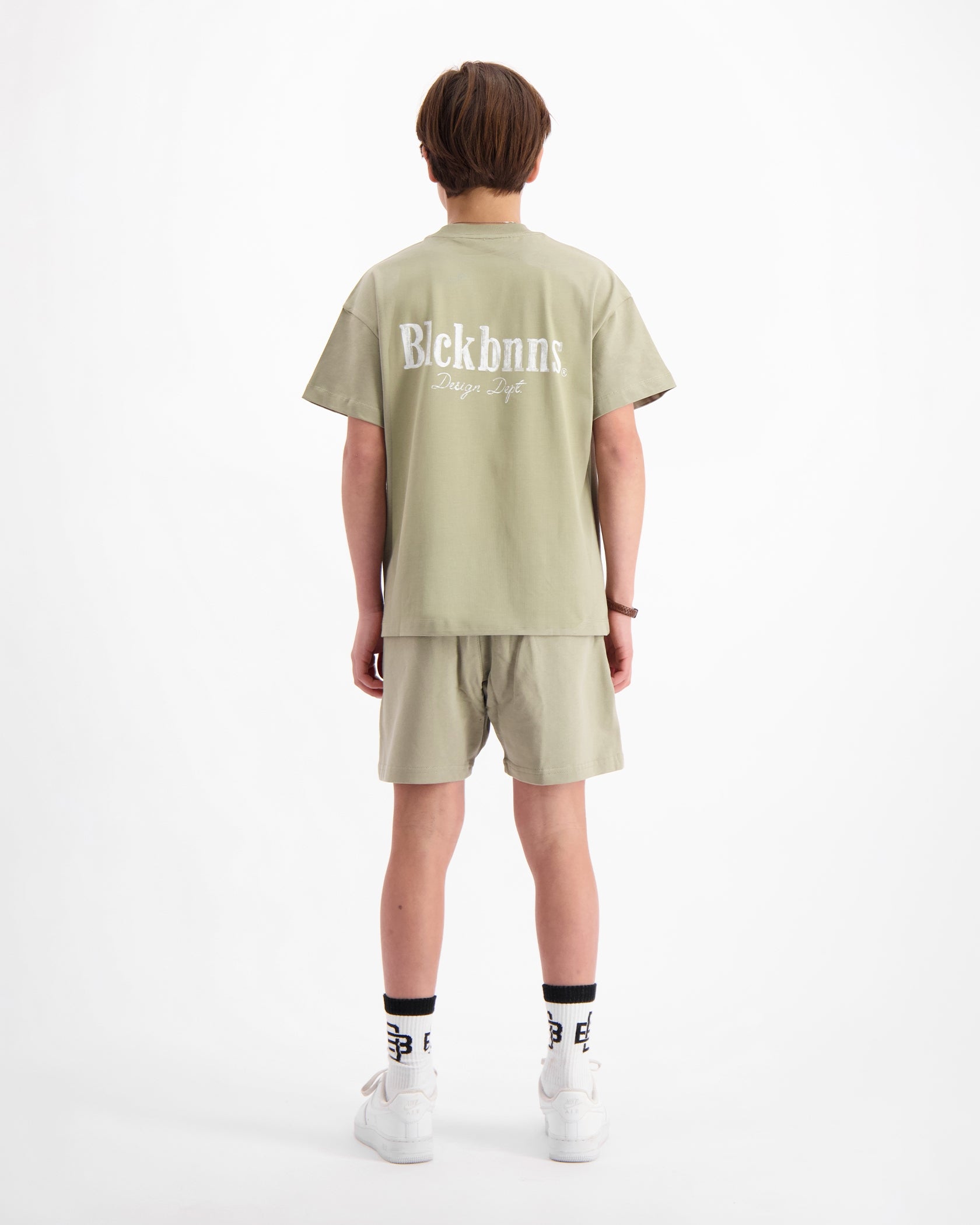 KINDERBORSTEL TWINSET | Groen