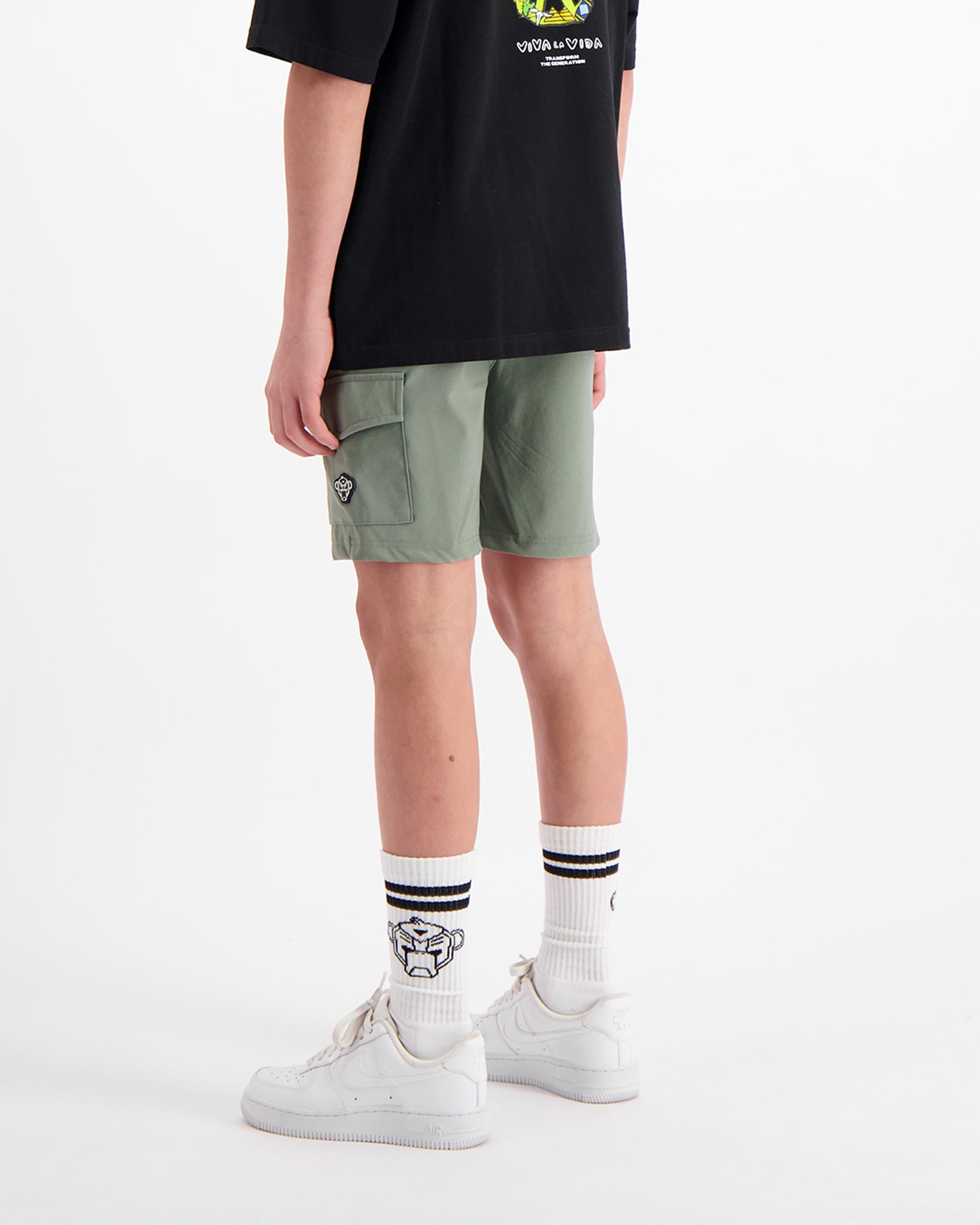 KIDS CARGO SHORTS | Groen