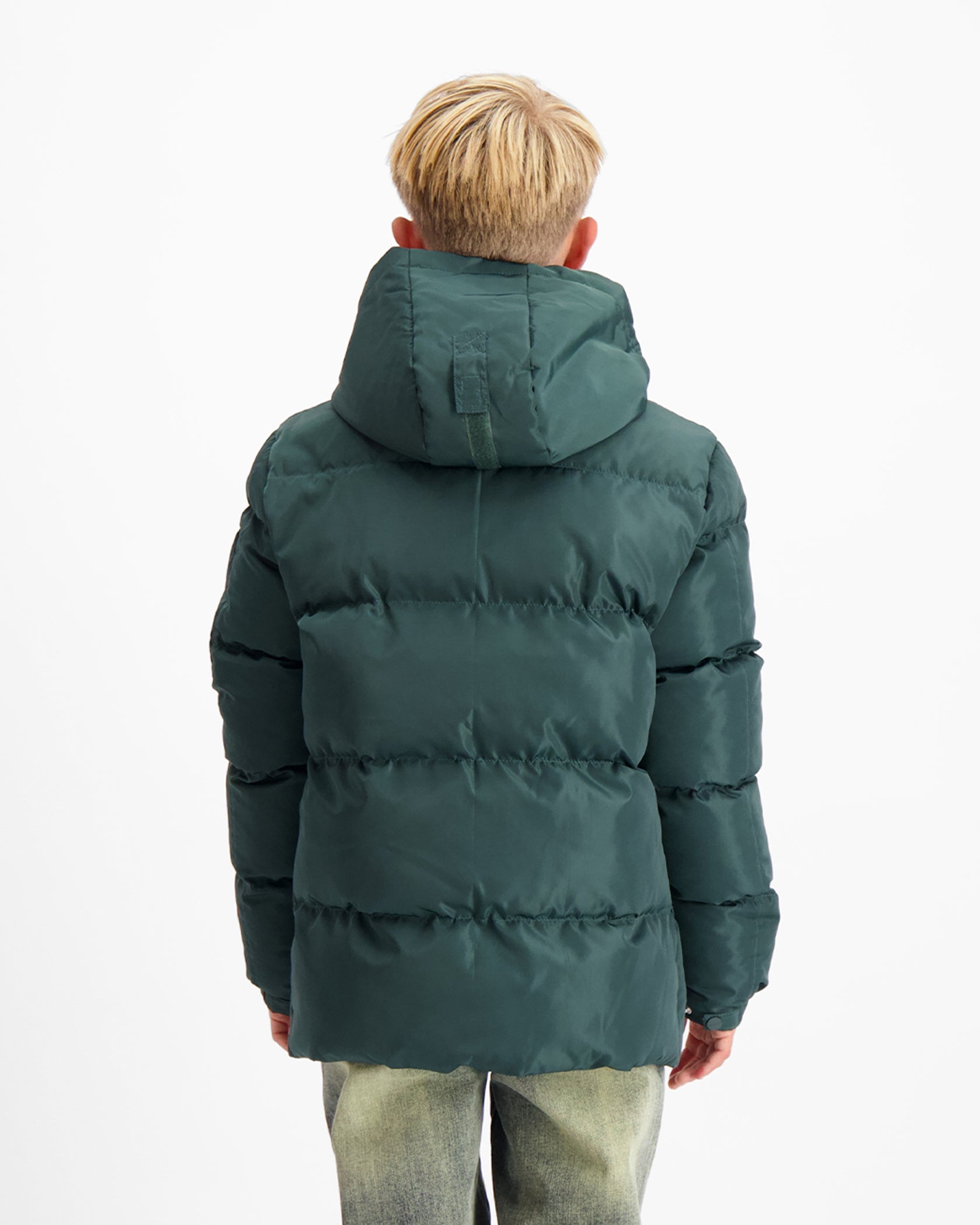 KIDS CONVOY PUFFER JACKET | Groen