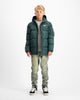 KIDS CONVOY PUFFER JACKET | Groen