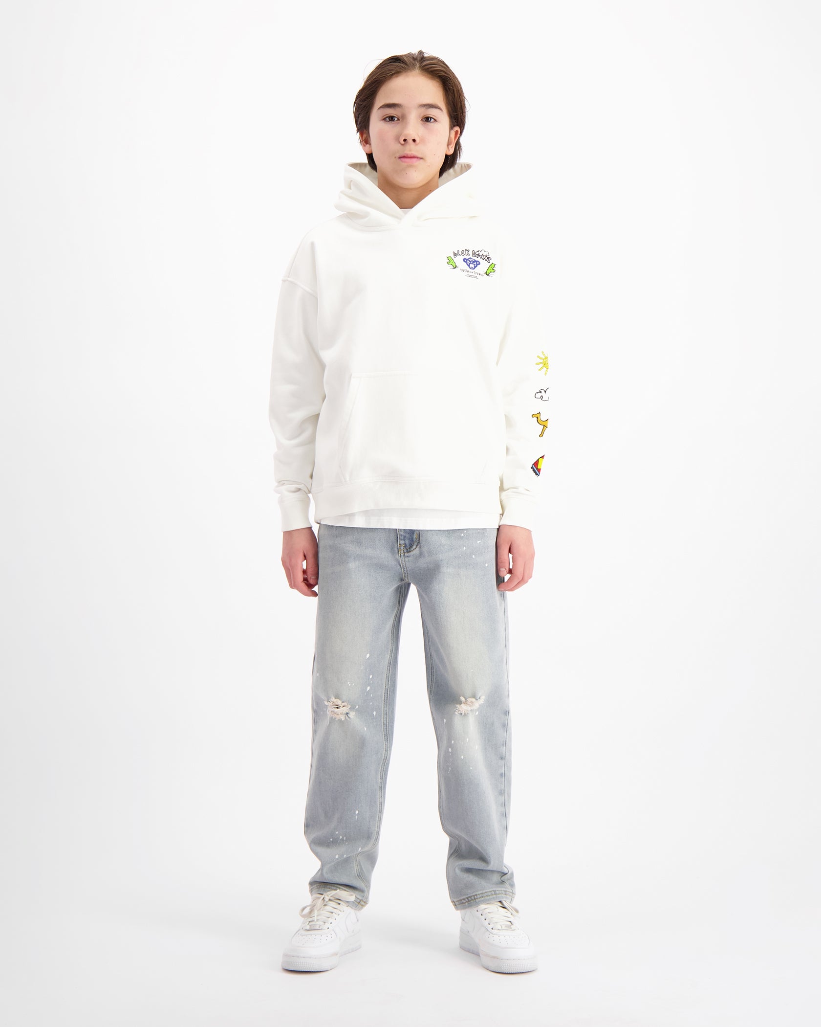 KIDS CRAYON HOODIE | Wit