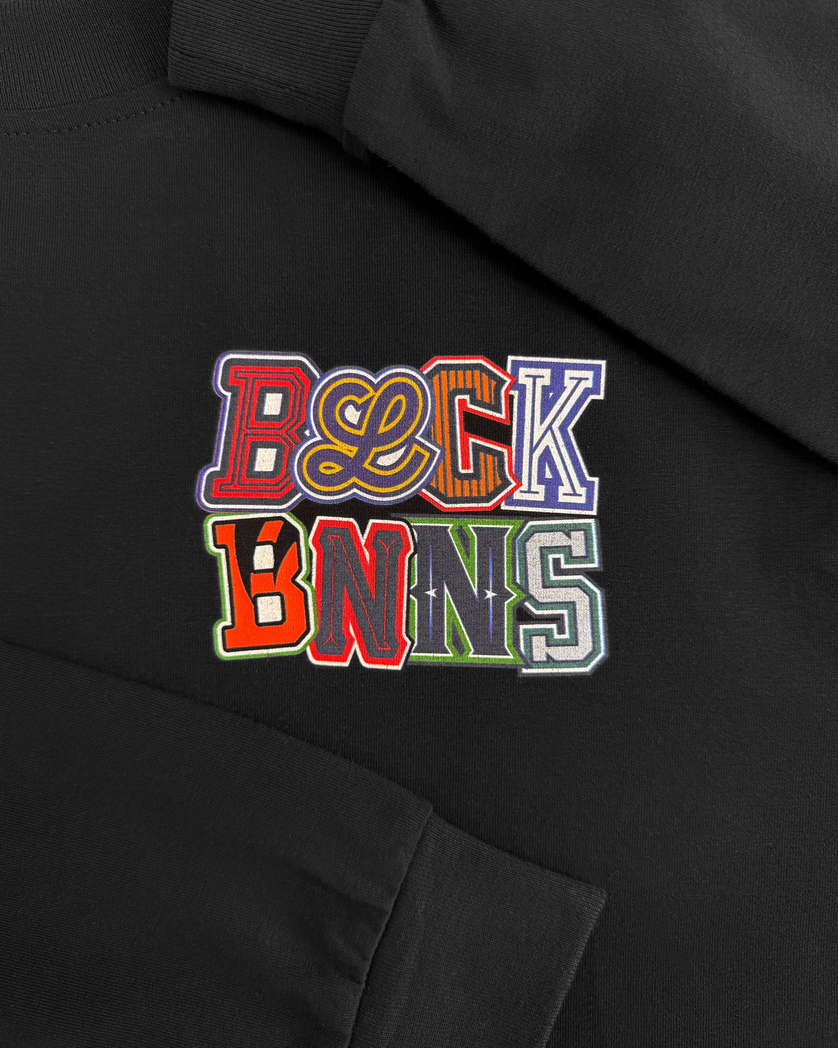 KIDS DRIBBLE LONGSLEEVE T-SHIRT | Zwart