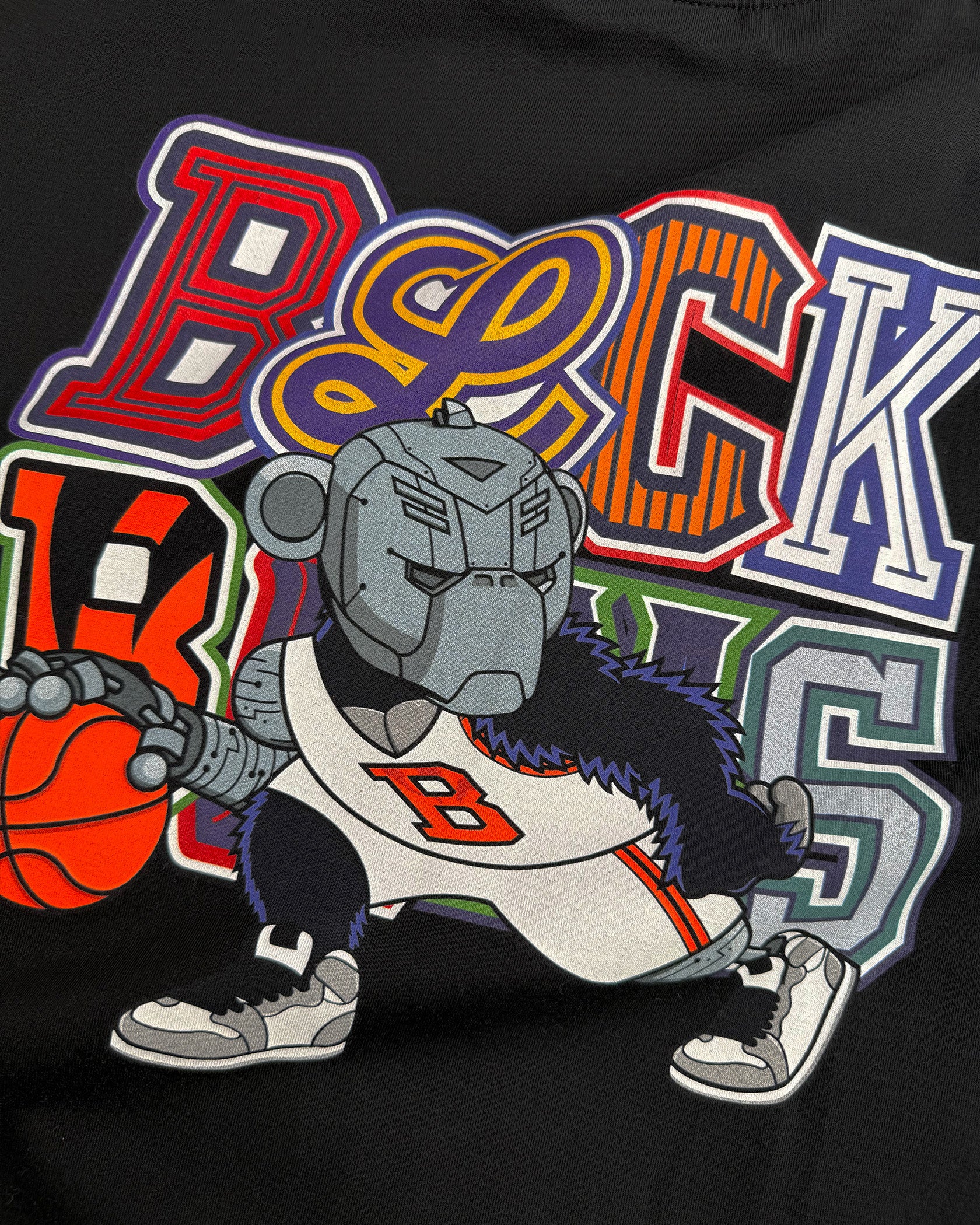 KIDS DRIBBLE LONGSLEEVE T-SHIRT | Zwart