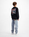 KIDS DRIBBLE LONGSLEEVE SET | Zwart