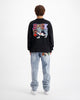 KIDS DRIBBLE LONGSLEEVE T-SHIRT | Zwart