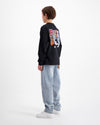 KIDS DRIBBLE LONGSLEEVE SET | Zwart