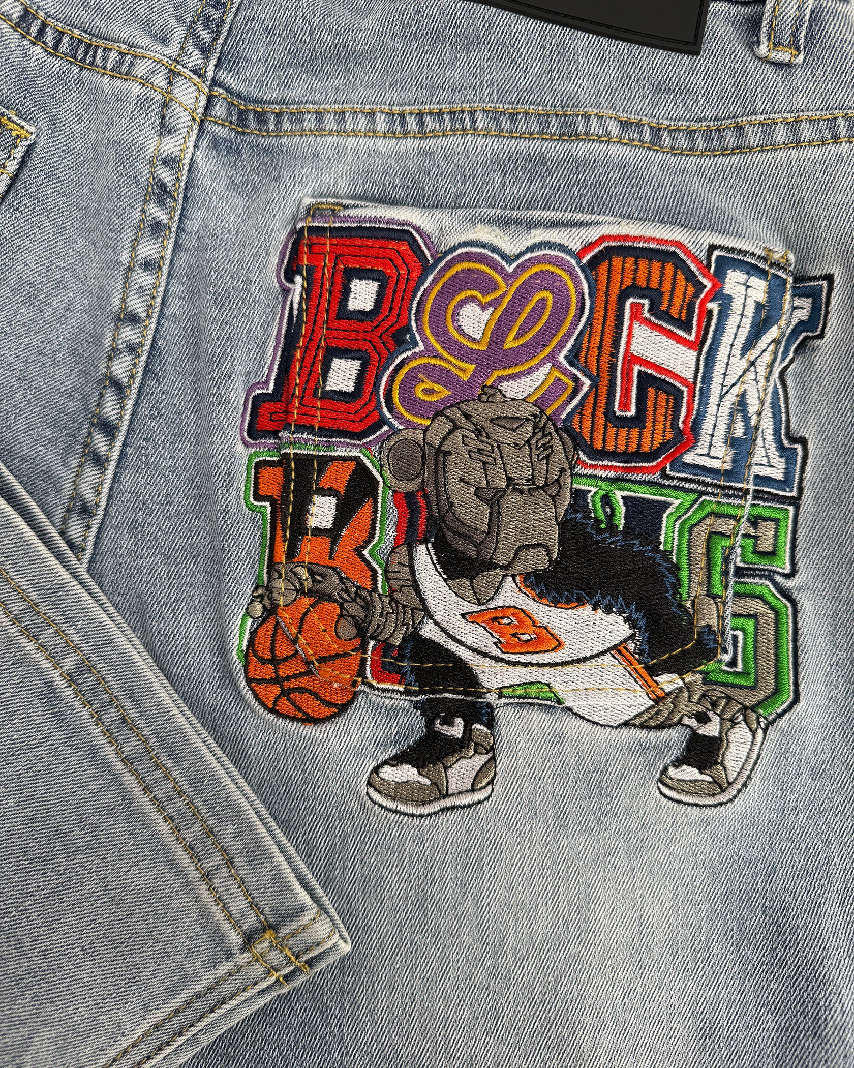 KIDS DRIBBLE STRAIGHT FIT DENIM | Lichtblauw