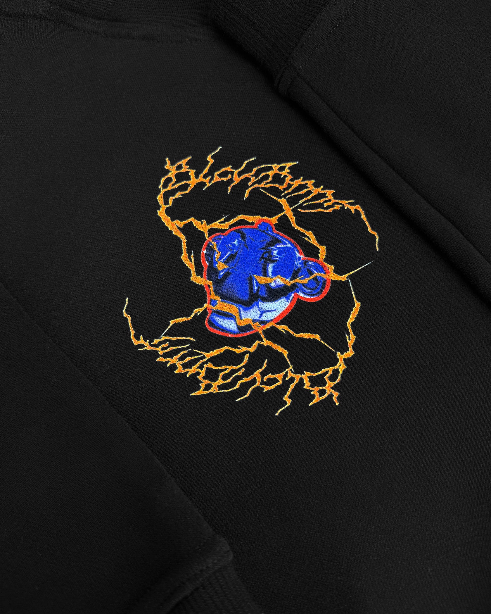 KIDS ELECTRO HOODIE | Zwart