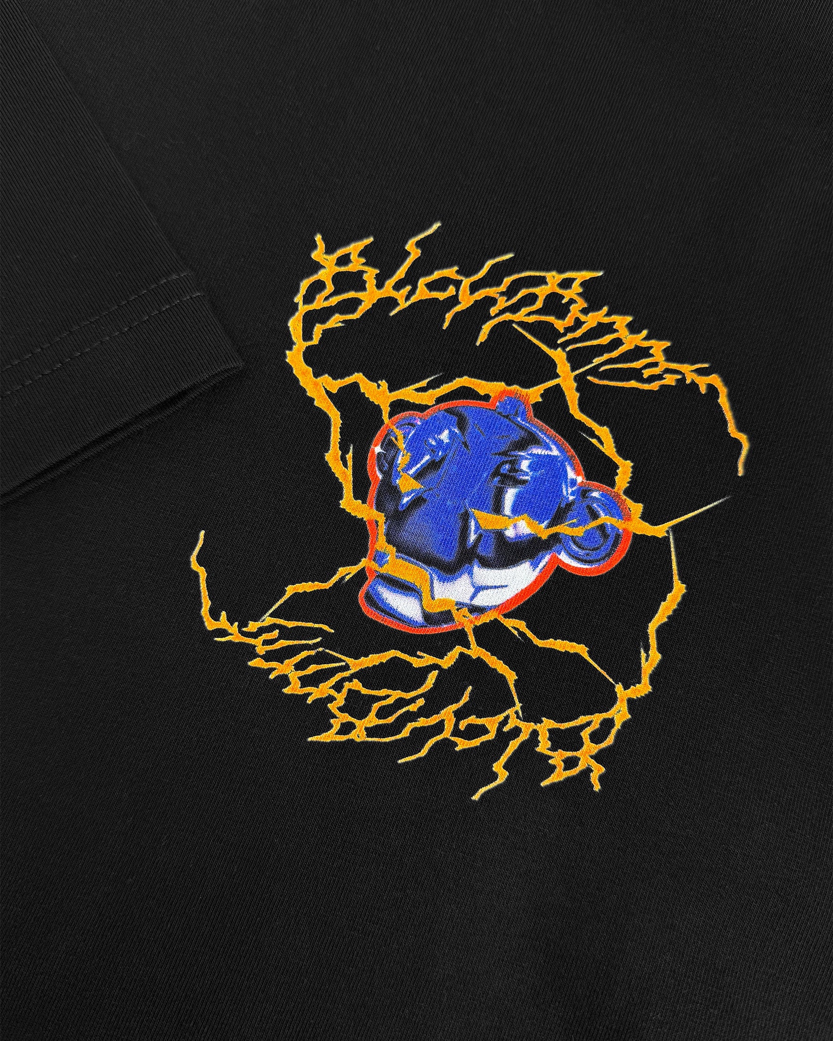 KIDS ELECTRO T-SHIRT | Zwart