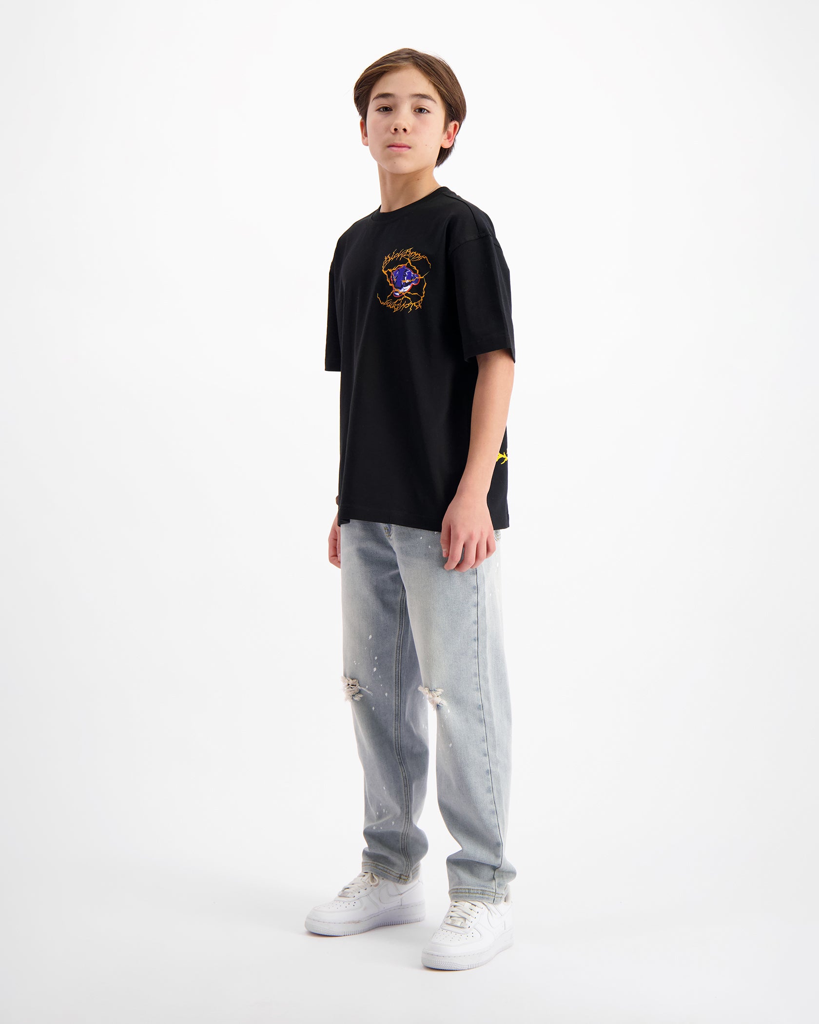 ELECTRO T-SHIRT SET | ZWART