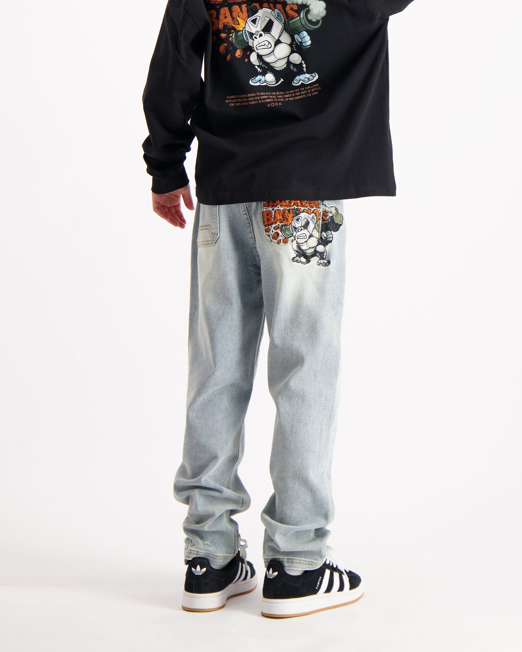 KIDS EXPLODE DENIM | Lichtblauw