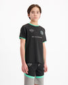 KIDS FOOTBALL T-SHIRT | Zwart