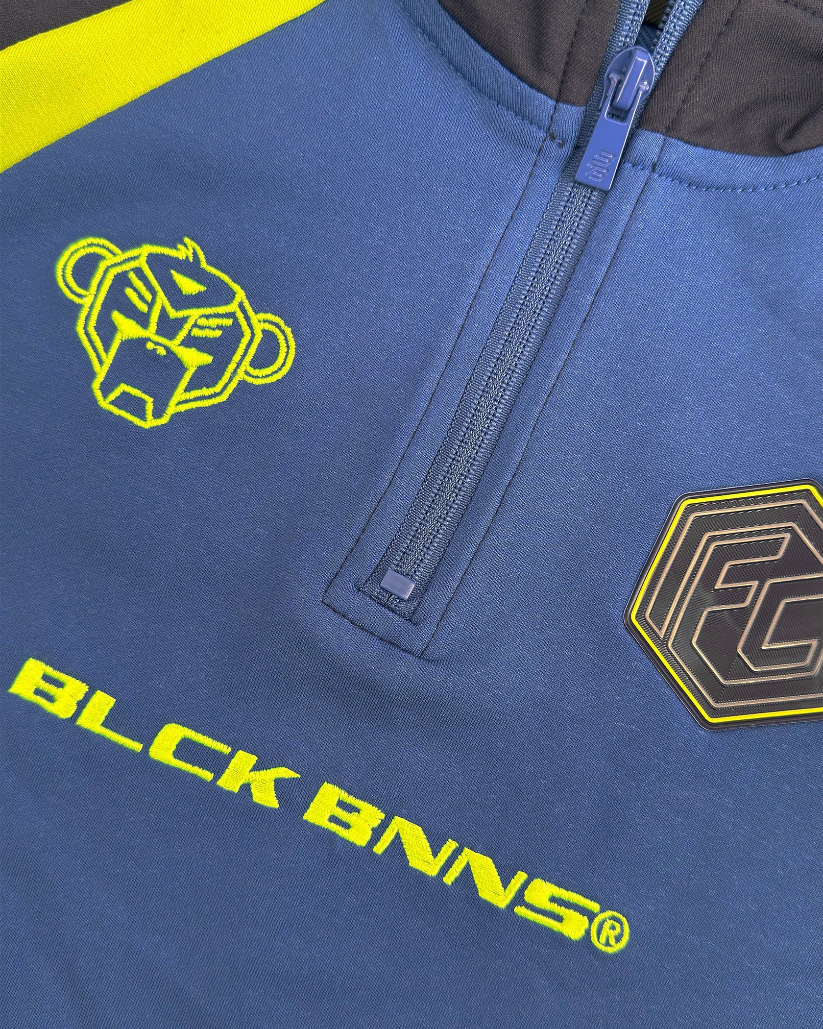 KINDERVOETBALTRENINGSP FOOTBALL | Marineblauw/Limoengroen