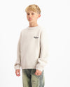 KIDS GEBONDEN SWEATER  Beige