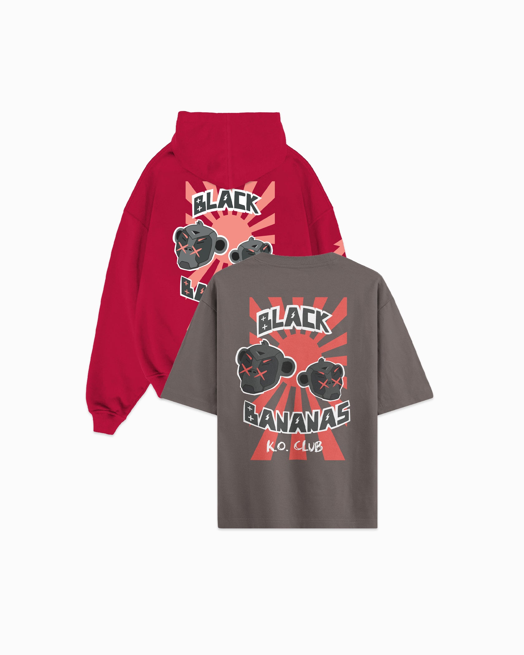 2-PACK - KO CLUB T-SHIRT & HOODIE | ROOD