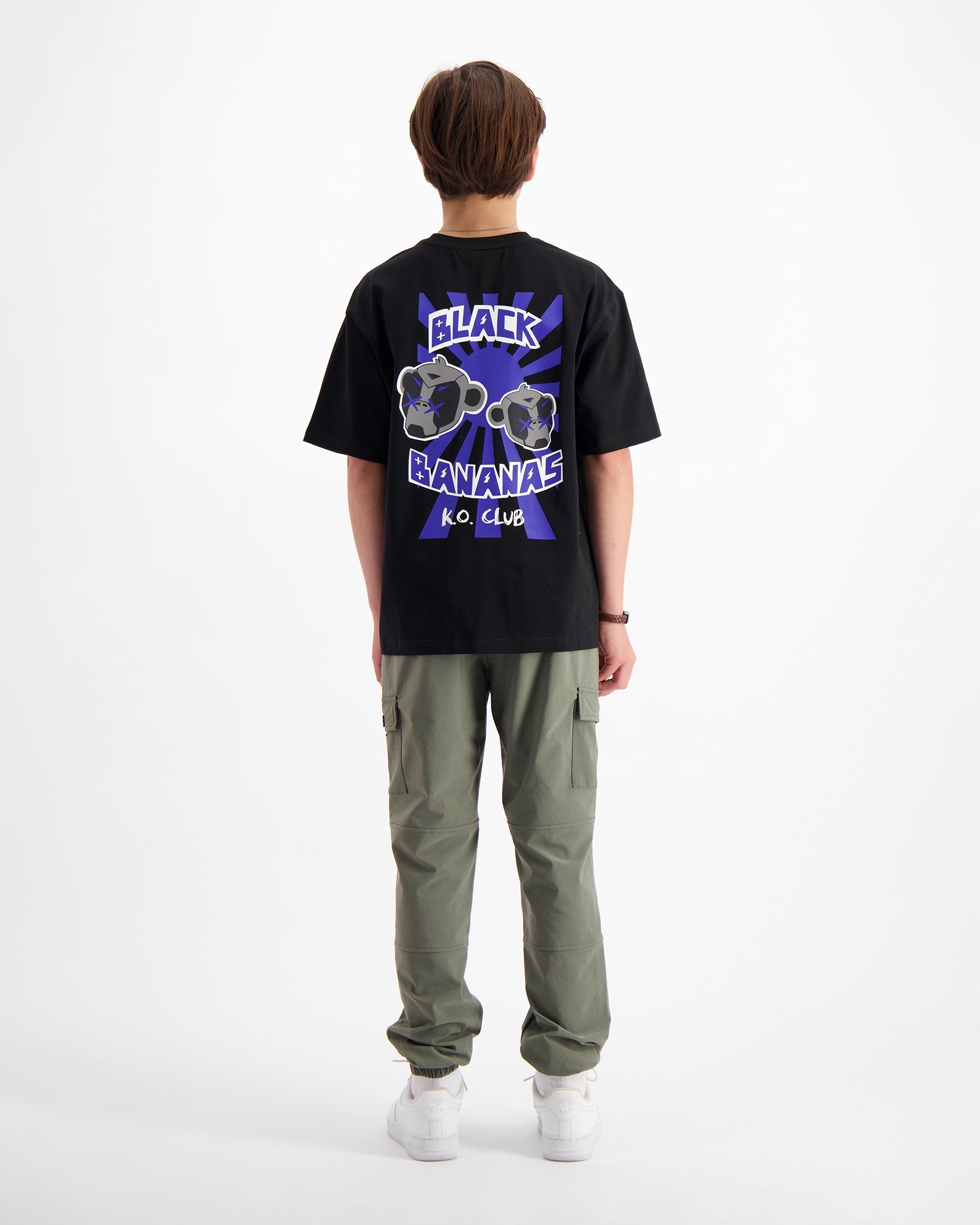 KIDS KO CLUB T-SHIRT | Zwart