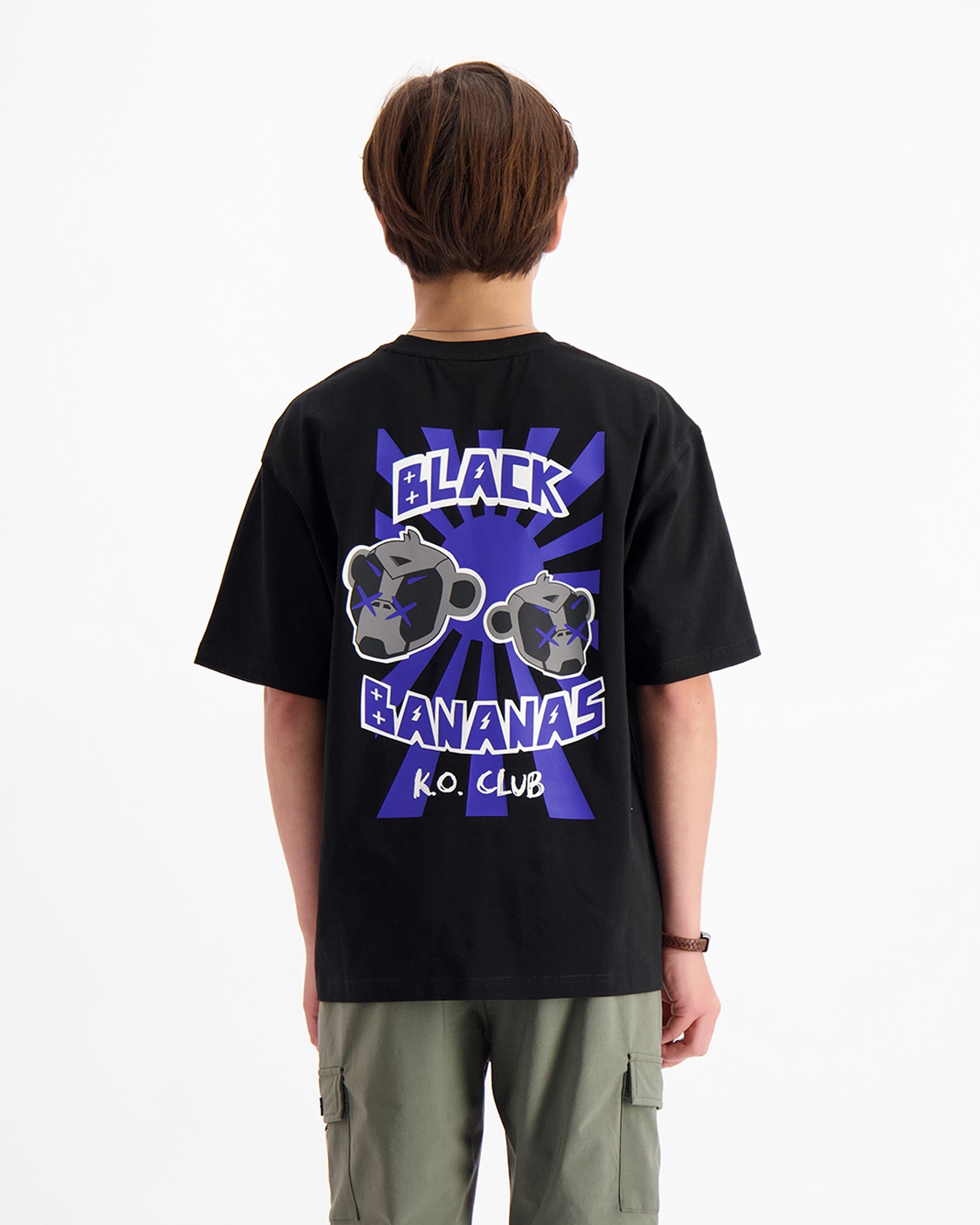 KIDS KO CLUB T-SHIRT | Zwart