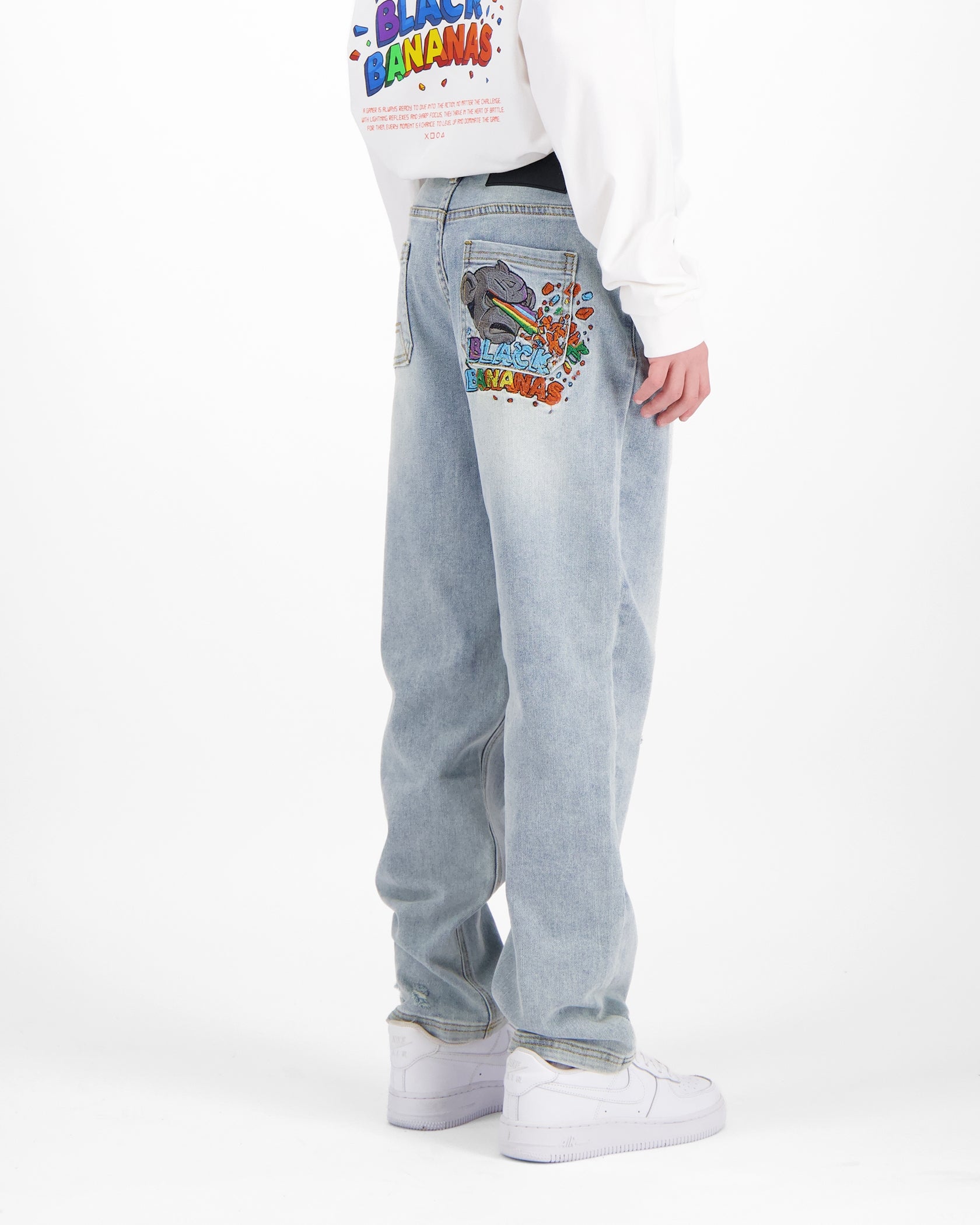 KIDS LASER DENIM | Lichtblauw