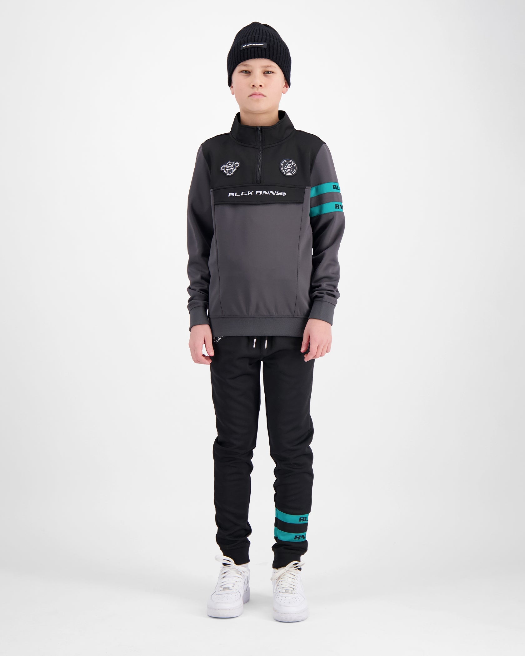 KIDS LIMIT TRACKSUIT | Zwart