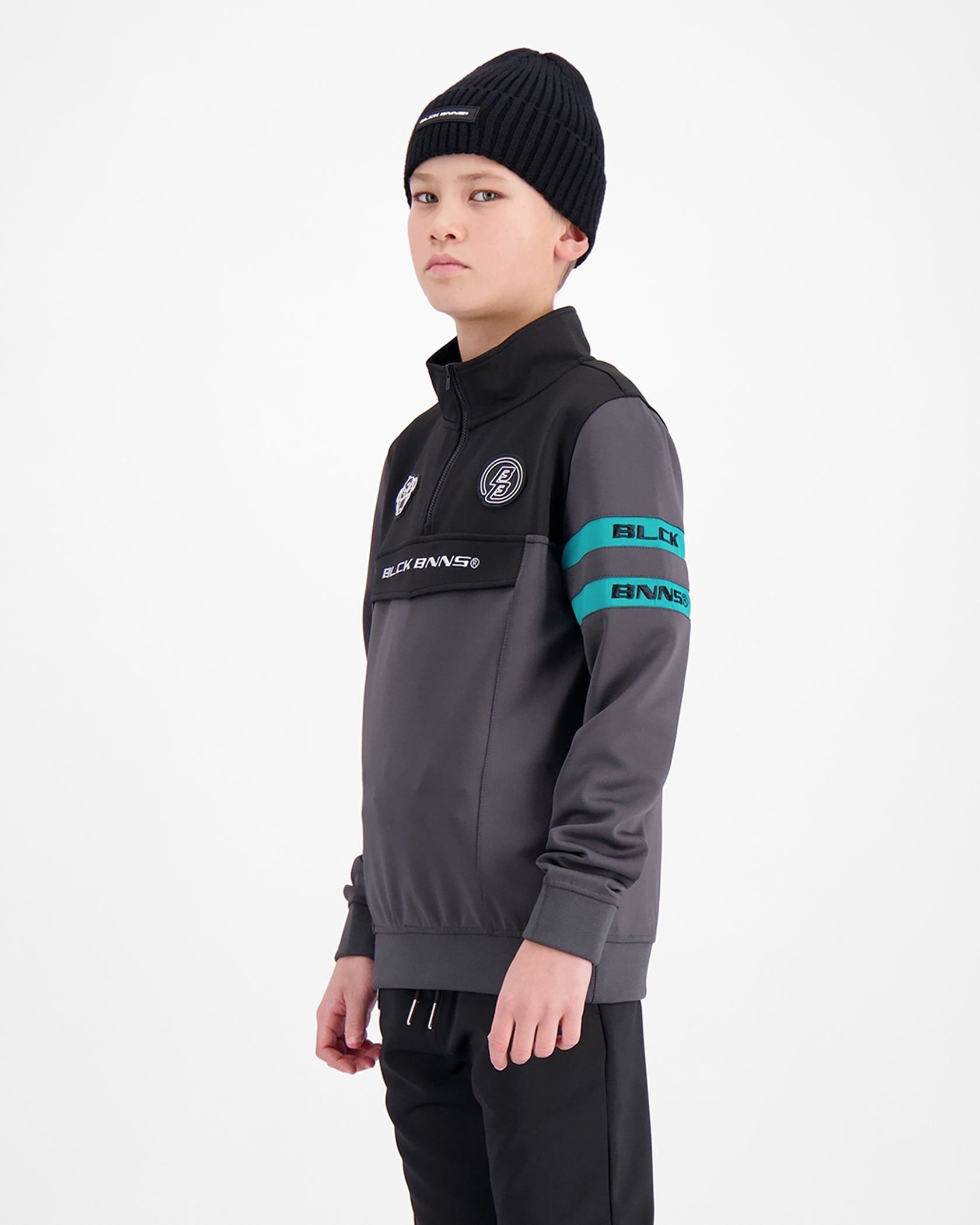 KIDS LIMIT TRACKSUIT | Zwart