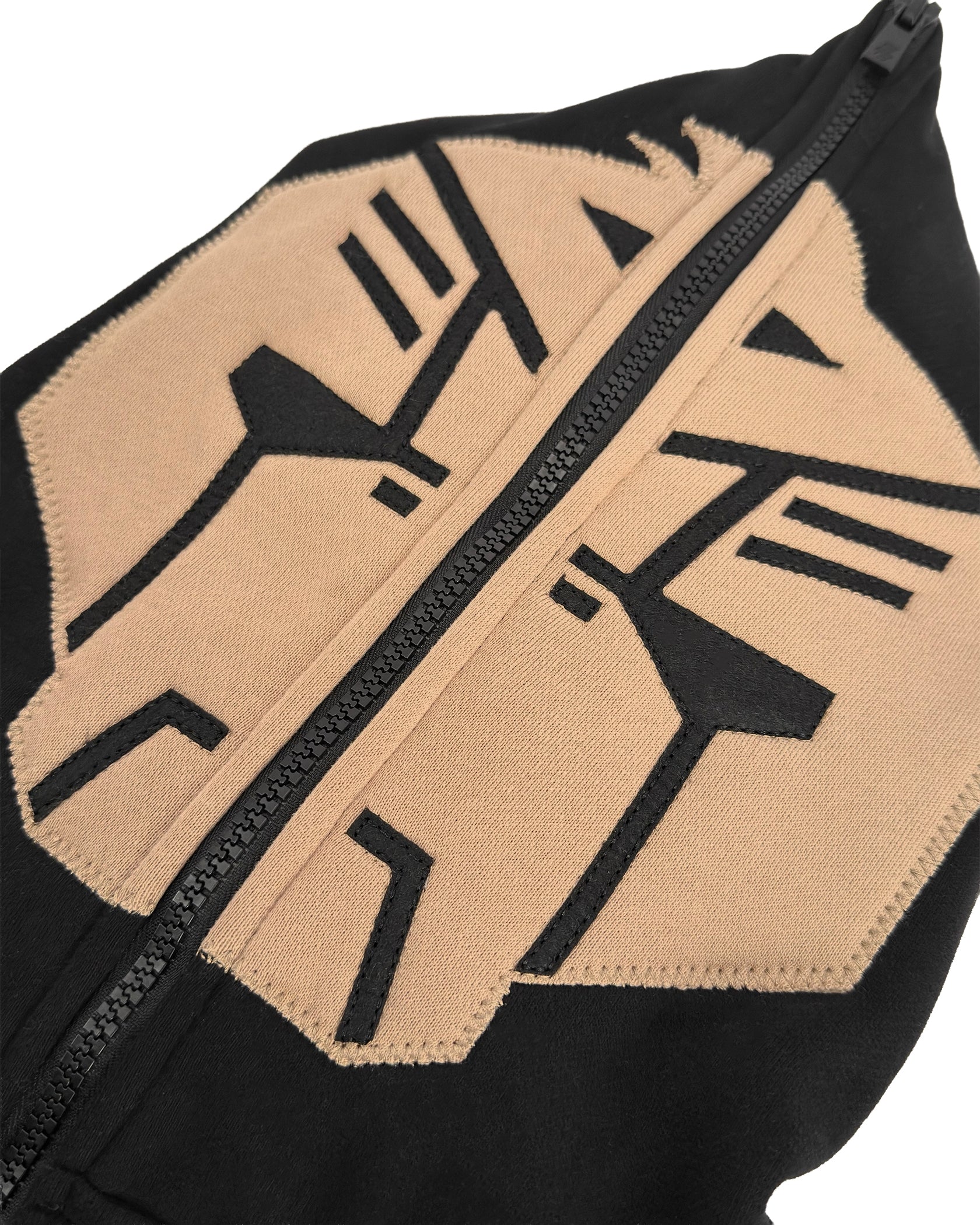 KINDERMASKER HOODIE | Zwart