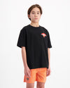 KIDS PASSAGE T-SHIRT | Zwart