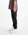 KIDS PLATE CARGO broek | Zwart