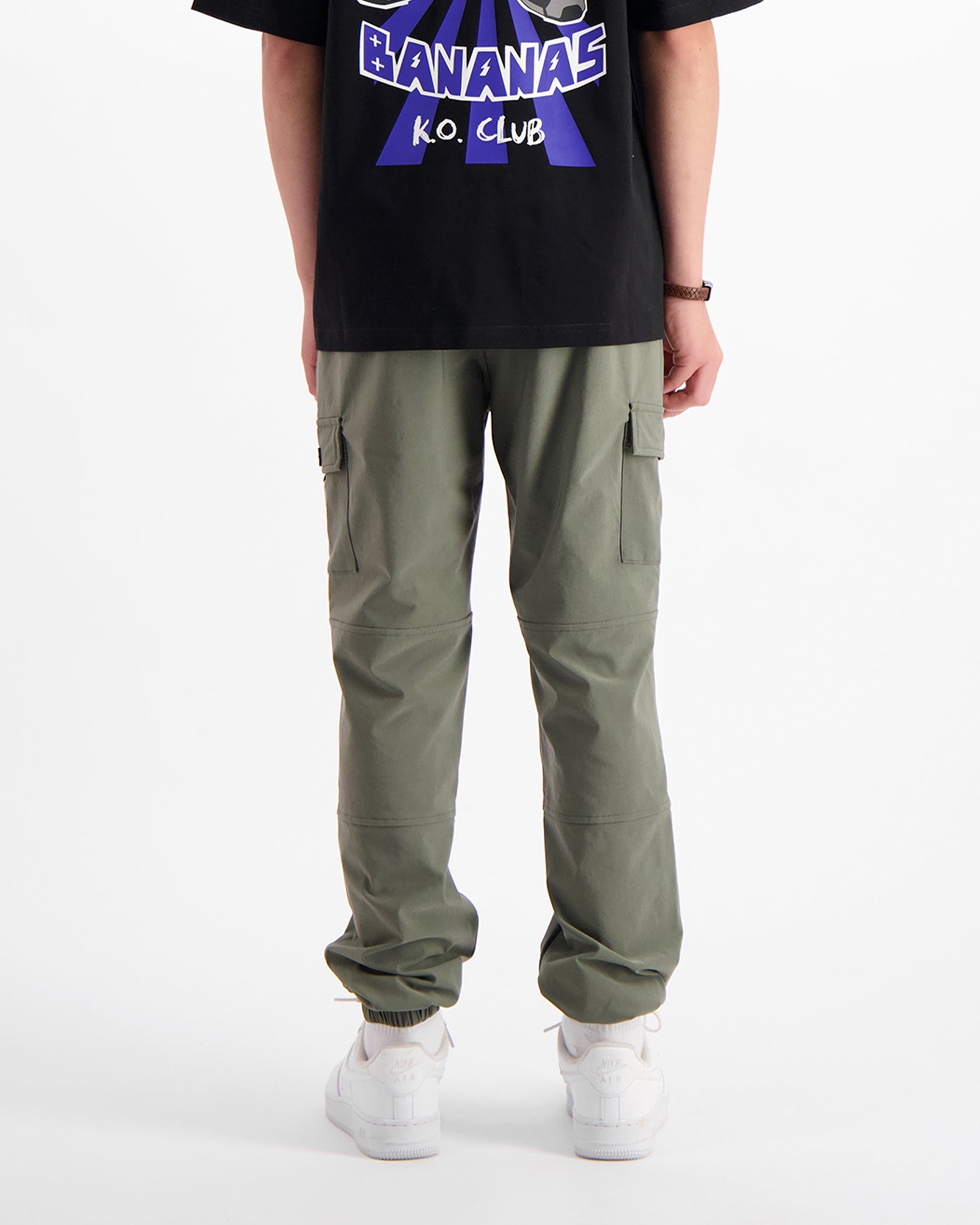 KIDS PLATE CARGO broek | Groen