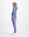 KIDS PLATE HOODIE SET | Blauw