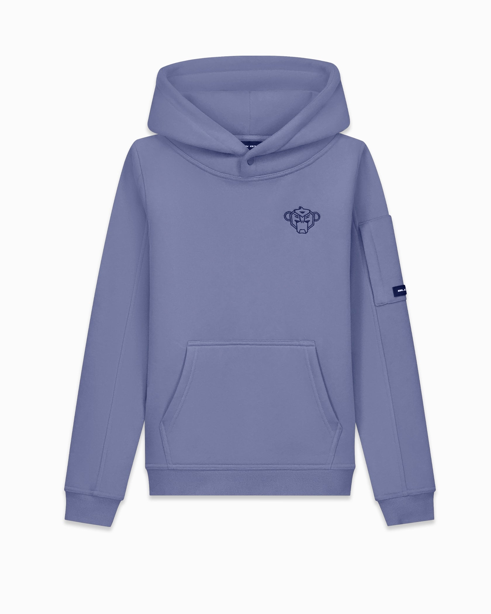 KIDS PLATE HOODIE | Blauw