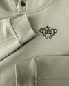 KIDS PLATE HOODIE | Groen