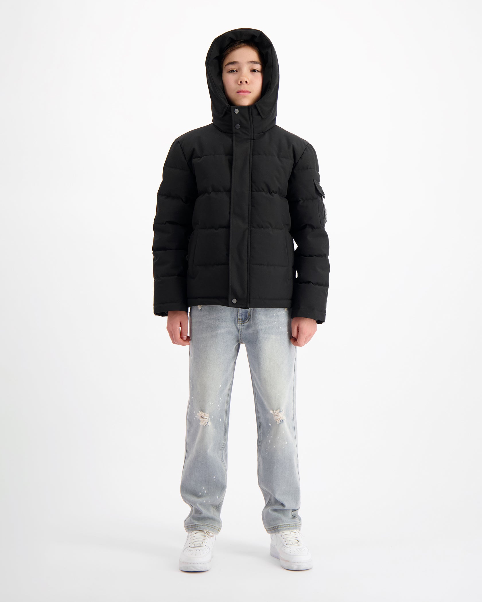 KINDER PLATE | ZWART