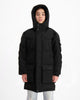 KIDS PLATE PARKA JACKET | Zwart