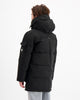 KIDS PLATE PARKA JACKET | Zwart