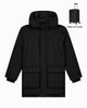 KIDS PLATE PARKA JACKET | Zwart