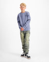 KIDS PLATE SWEATER | Blauw