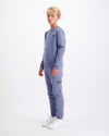 KIDS PLATE SWEATER SET | Blauw