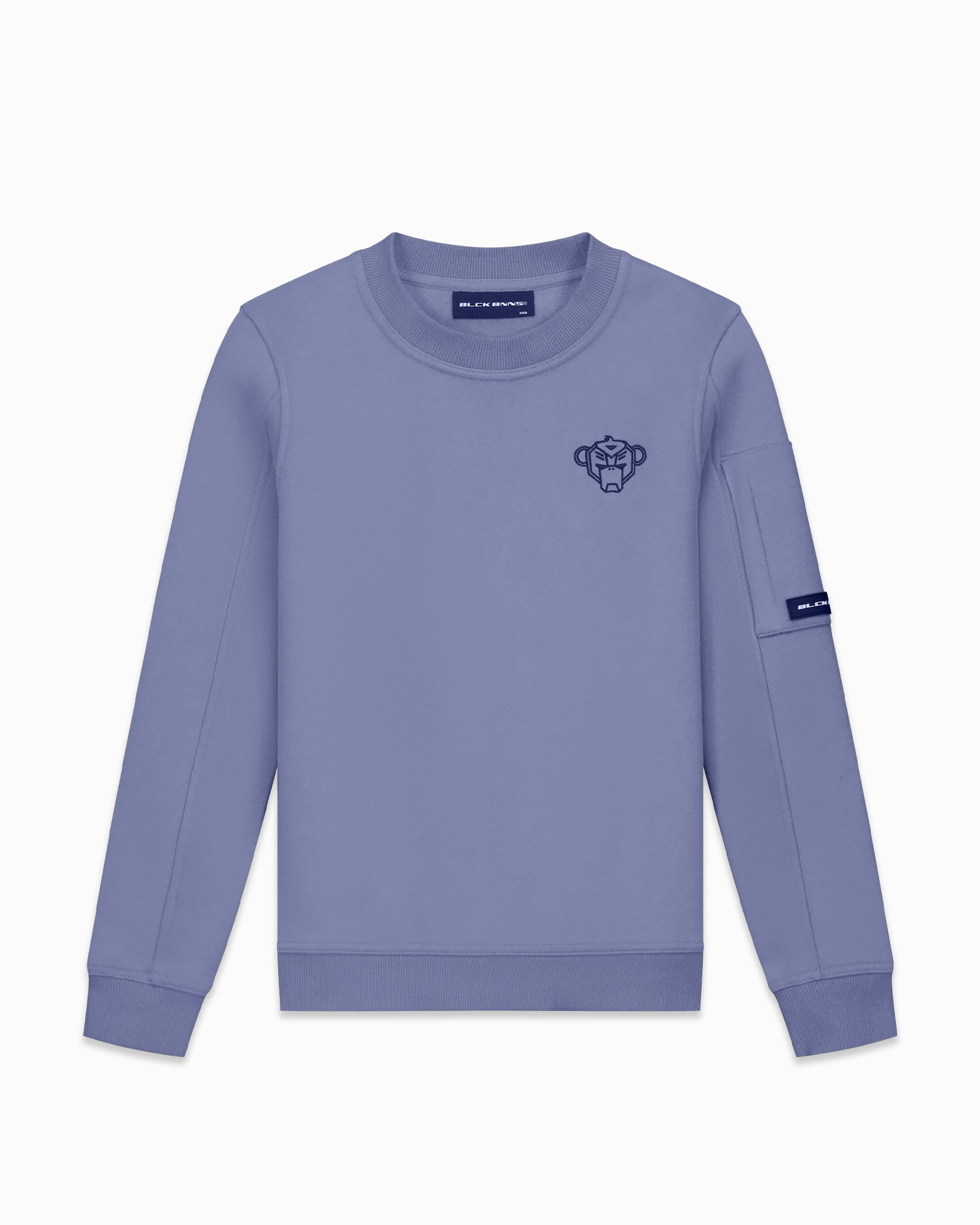 KIDS PLATE SWEATER | Blauw