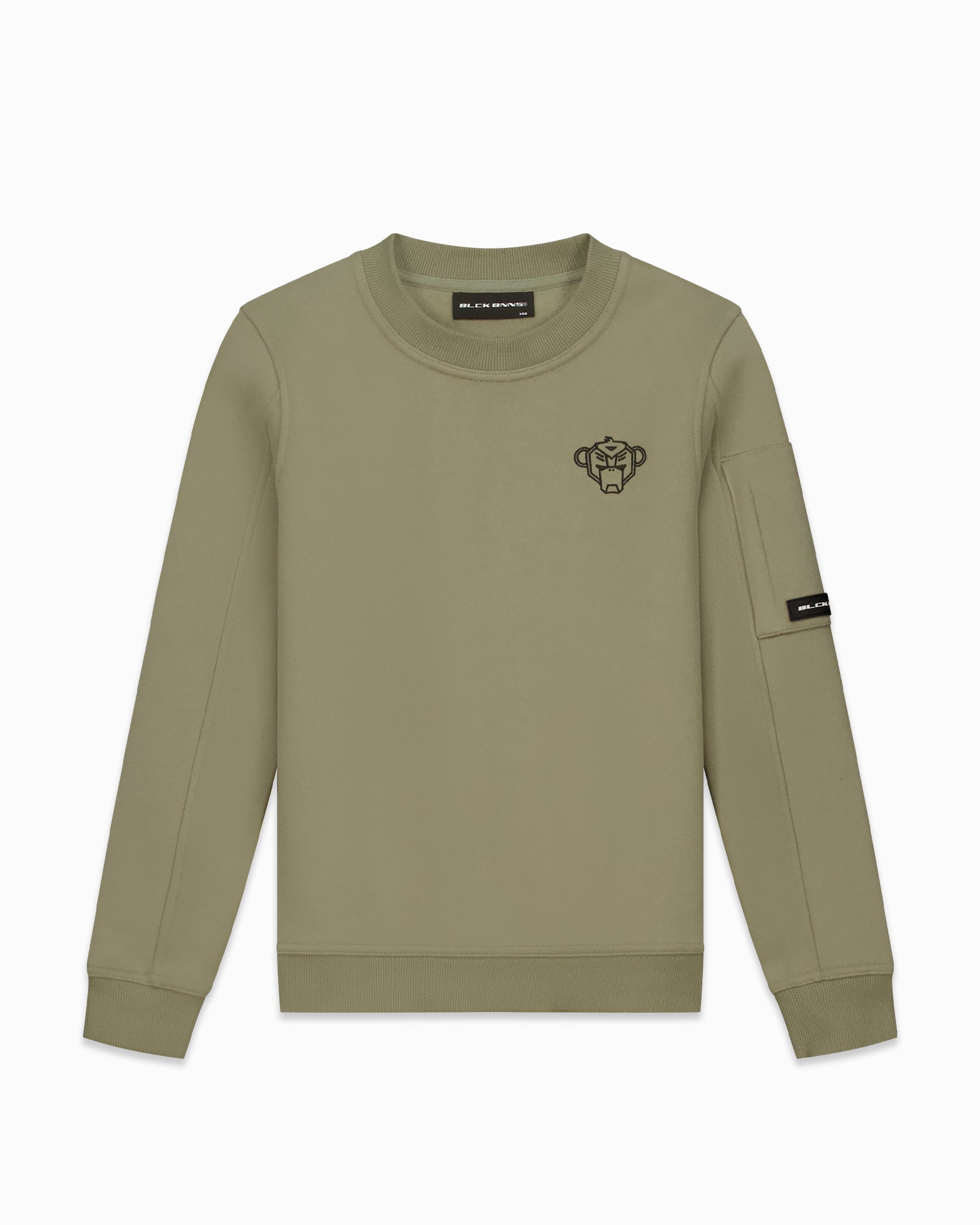 KIDS PLATE SWEATER | Groen