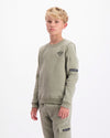 KIDS PLATE SWEATER | Groen