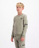 KIDS PLATE SWEATER | Groen