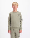 KIDS PLATE SWEATER | Groen