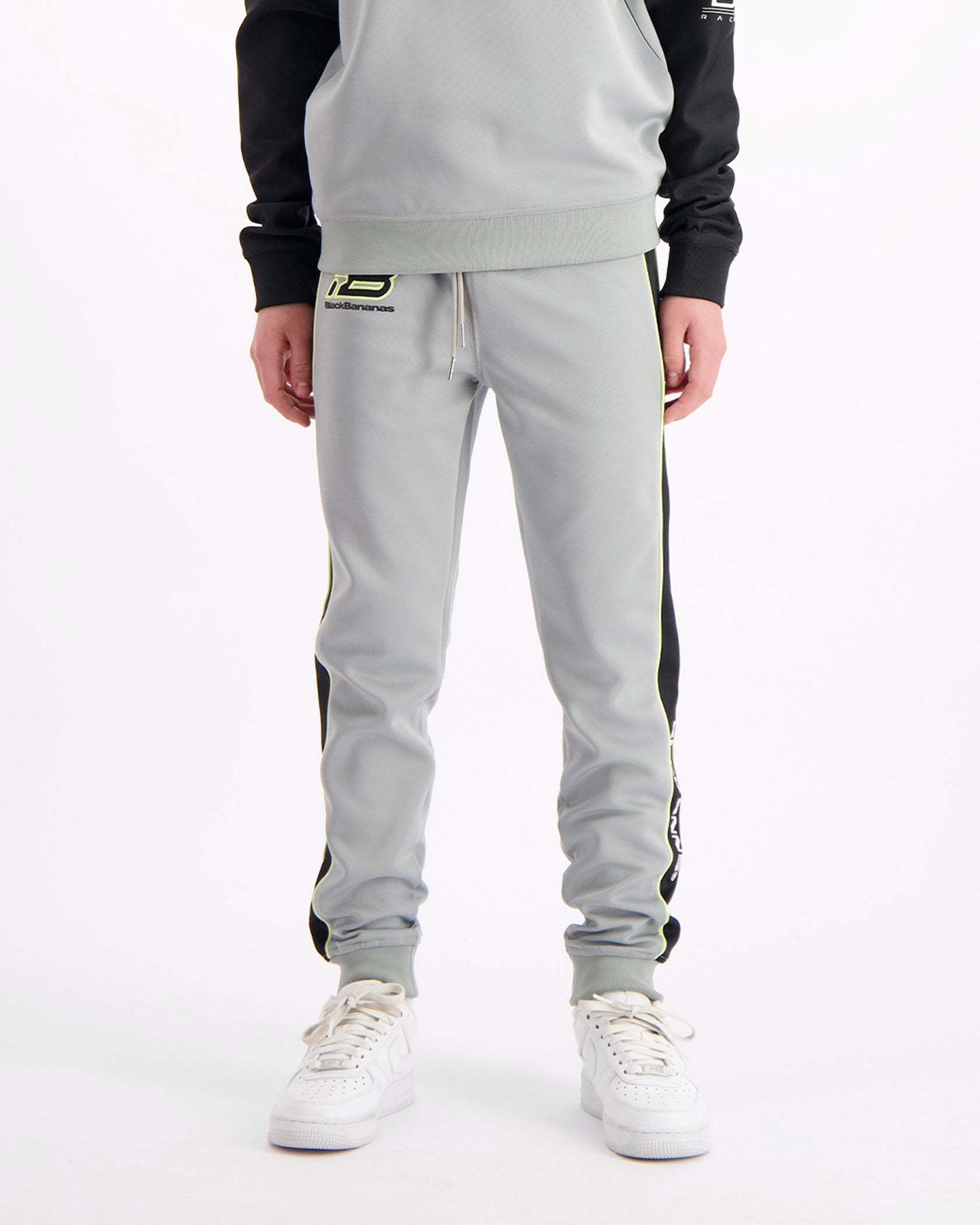 KIDS RACE TRACKPANTS | Grijs