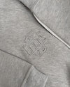 KIDS RIPPED MONOGRAM HOODIE | Grijs