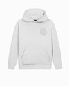 KIDS RIPPED MONOGRAM HOODIE | Grijs