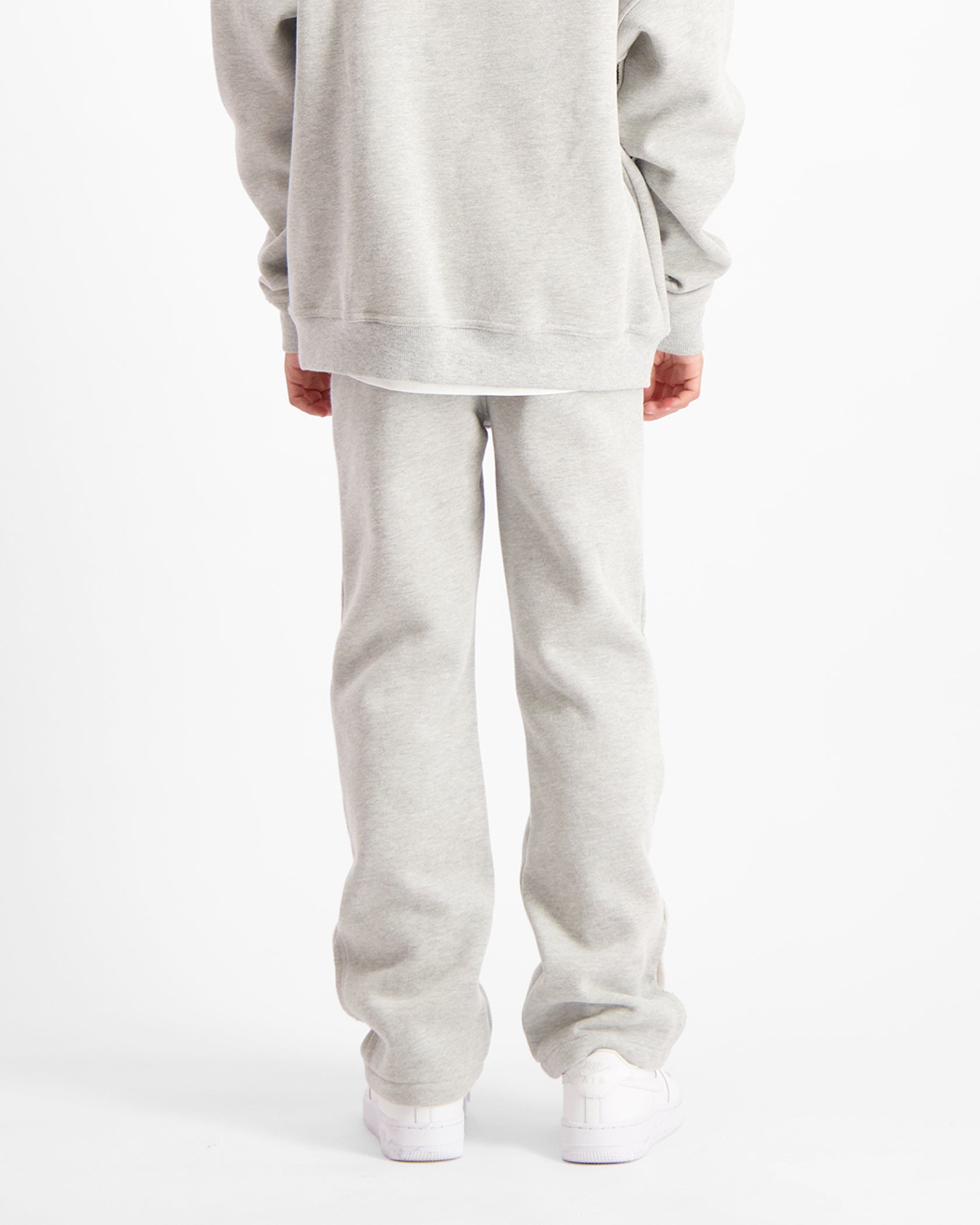 KIDS RIPPED MONOGRAM SWEATPANTS | Grijs