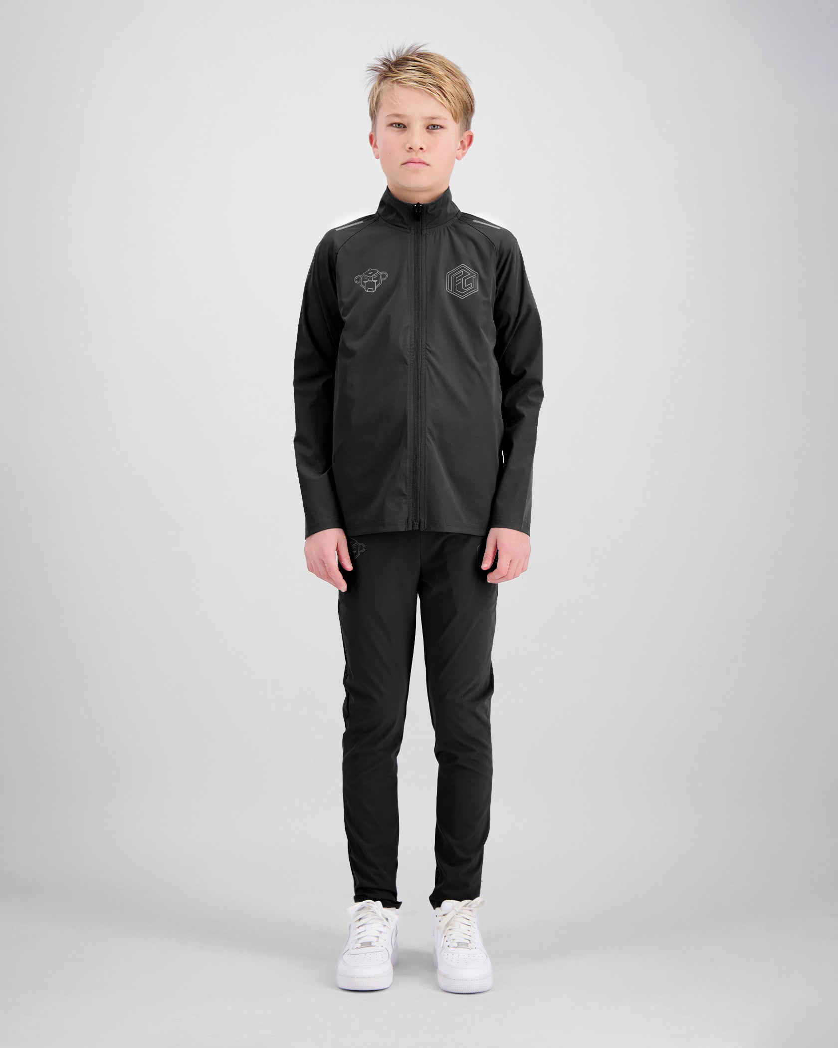 KIDS SHIELD TRACKSUIT | Zwart