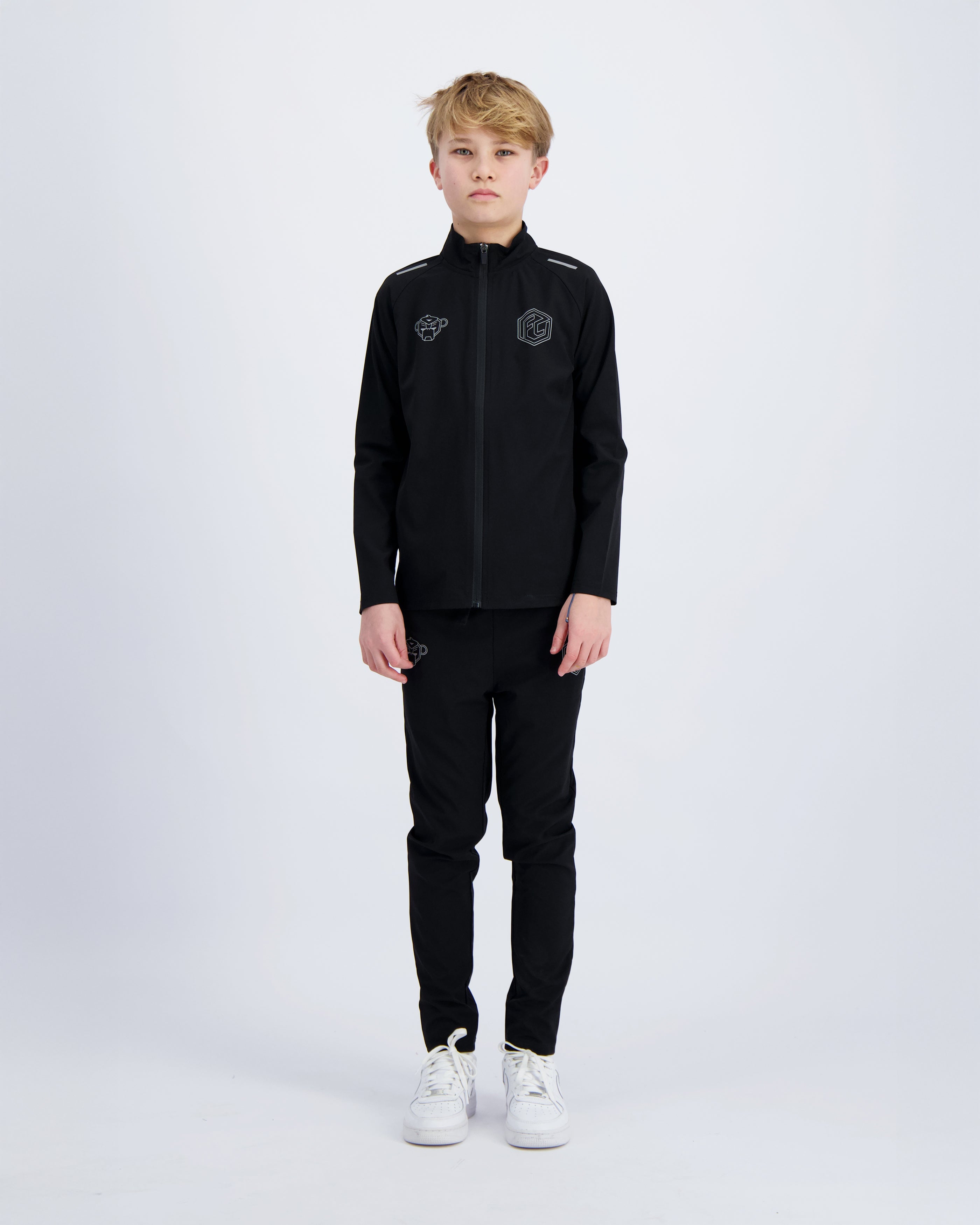 KIDS SHIELD TRACKSUIT | Zwart