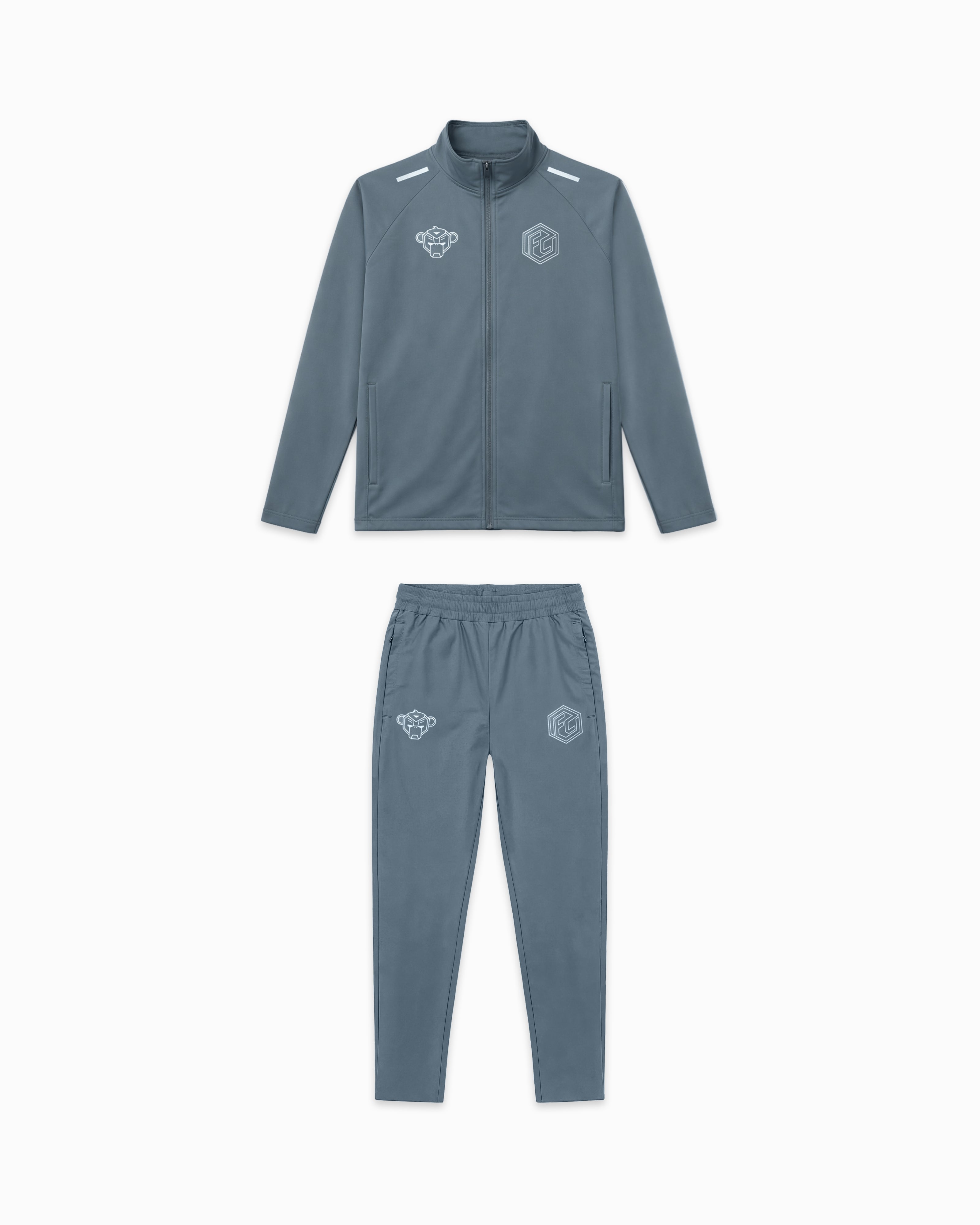 KIDS SHIELD TRACKSUIT | Mintgroen