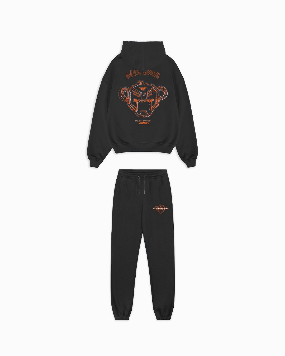KIDS SKETCH SWEATSUIT | Zwart